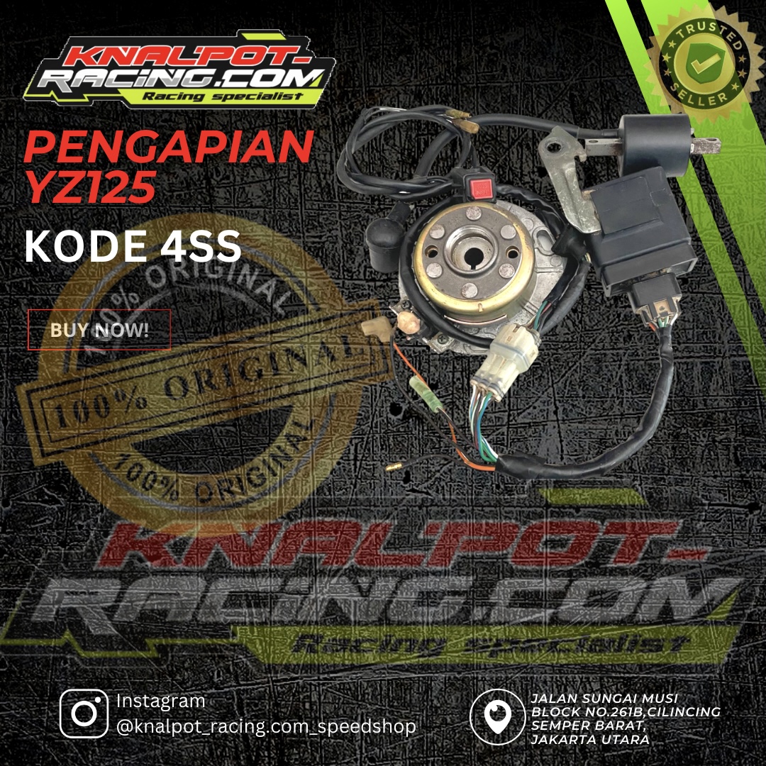 PENGAPIAN YZ125 KODE 4SS